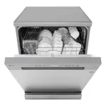 غسالة صحون LG سعة 14 مكان 5 برامج فضي DFC612FVE