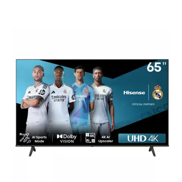 شاشة هايسنس 65 بوصة عالية الجودة نظام فيدا 65A6N