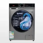 غسالة بيسك سعة 10.5 كيلو، توفير طاقة، BAWMDF-M105S - فضي