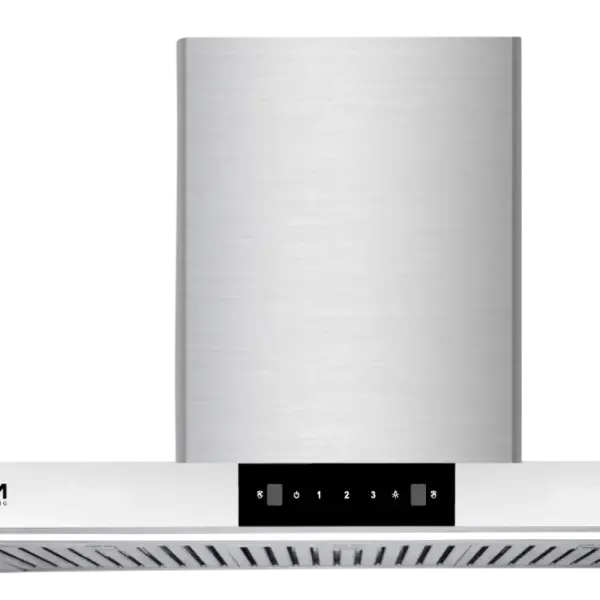 شفاط بولم جداري 60 سم قوة 1000 استيل