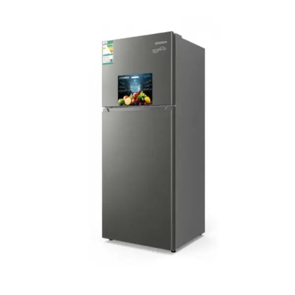 فيشر ثلاجة بابين 422 ليتر - 14.9 قدم مكعب - انفرتر - فضي - FR-FIH540CSW