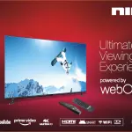 شاشة نيكاي 50 بوصة سمارت 4K نظام ويب اس NIK50MEU4STN