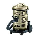 هيتاشي مكنسة برميل - 21 ليتر - 2200 واط - ذهبي - CV-970Y SS220 TG