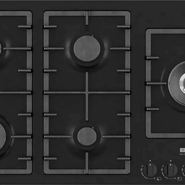 سطح بلت ان غاز إيطالي 90 سم بلم B95-901NERO