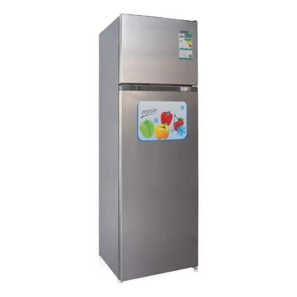 ثلاجة بيسك (Basic) BRD-D260ML هي ثلاجة بابين بسعة تبلغ حوالي 261 لترًا (9.2 قدم مكعب)