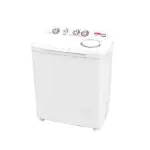 الكترو جنرال غسالة حوضين 7 كغ - تحميل علوي - أبيض - WXK-700