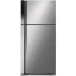 هيتاشي ثلاجة بابين 19.4 قدم مكعب - 550 ليتر - فضي - R-V700PS7K-1BSL