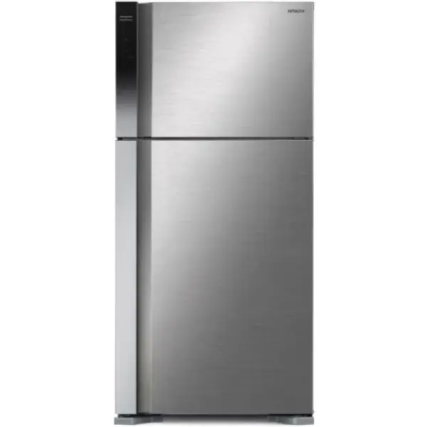 هيتاشي ثلاجة بابين 19.4 قدم مكعب - 550 ليتر - فضي - R-V700PS7K-1BSL