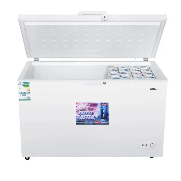 فريزر أفقي Electro General سعة 13.4 قدم - تجميد فائق - موديل NCH-WL381