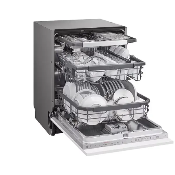 غسالة صحون LG بلت ان استيل 14 مكان 10 برامج DBC435TSL