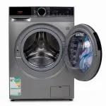 غسالة بيسك سعة 10.5 كيلو، توفير طاقة، BAWMDF-M105S - فضي