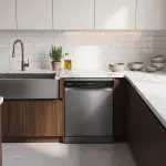 غسالة صحون هايسنس Hisense غسالة صحون – تصميم مستقل طراز: HS643E90XSA
