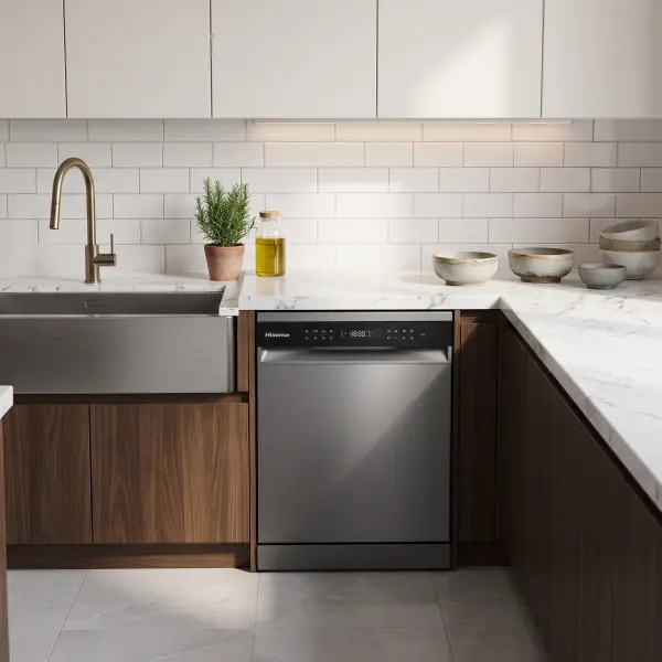 غسالة صحون هايسنس Hisense غسالة صحون – تصميم مستقل طراز: HS643E90XSA