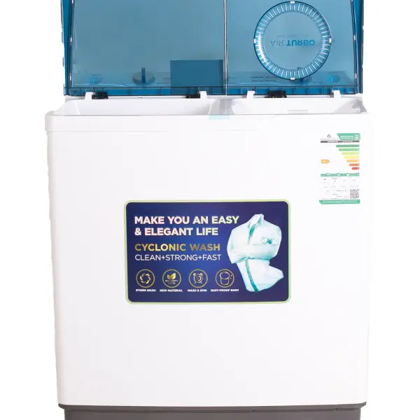 غسالة جنرال جولدن 5كيلو حوضين GNG550TW