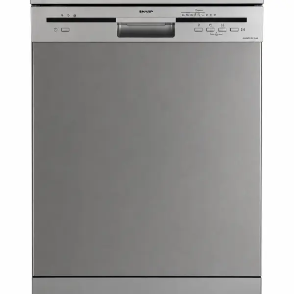 غسالة صحون شارب 12 مكان 6 برامج فضي – QW-MB612K-SS3