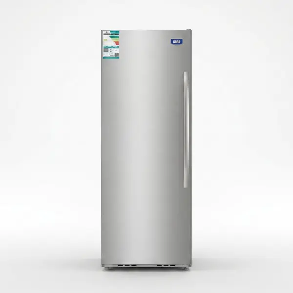 ثلاجة هاس باب واحد 11.3 قدم سلفر HRK112SS