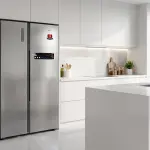 ثلاجة دولابي ستار واي 22.5 قدم - 637 لتر - انفرتر ديجيتال - فضي - SW24SBS