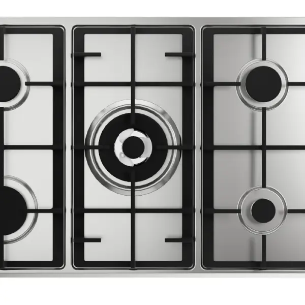 سطح البا بلت ان 90 سم حديد ثقيل مفاتيح جانبية استيل- 5 عيون AS EN 95-54V X