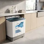 غسالة فيشر حوضين 8 كيلو م/FW-P8000N1