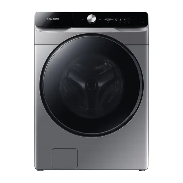 غسالة سامسوج فتحة امامية 18غسيل 11ك تنشيف فضي WD18T6300GP/YL