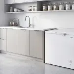 بسعة 5 قدم (142 لتراً) فريزر ميديا الأفقي HS186CN1
